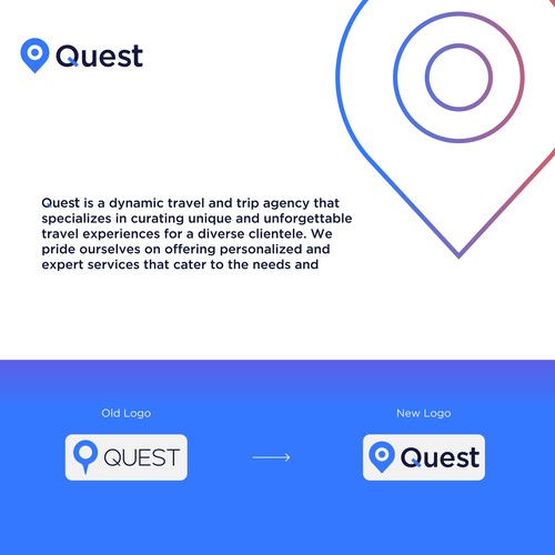 Quest logo redesign project