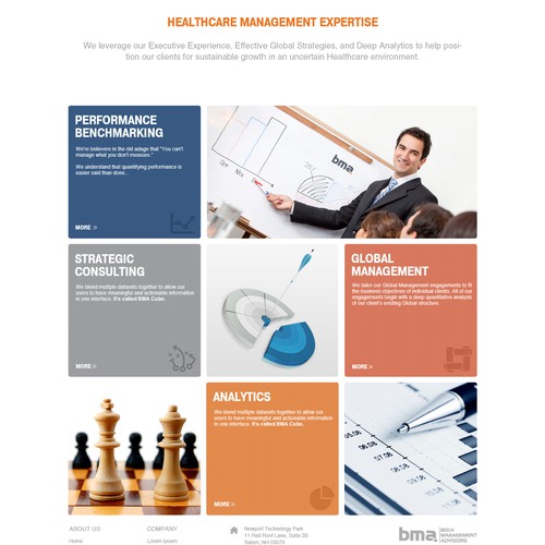 website design for Bolh Management Advisors LLC