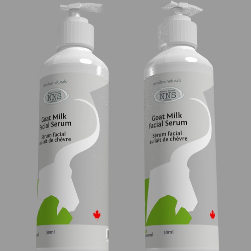 Label forgoat milk serumFacial Serum Label?