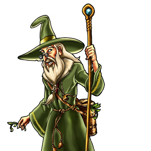 Wizard mascote