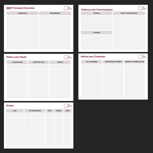 Designing printable Presentation Tools