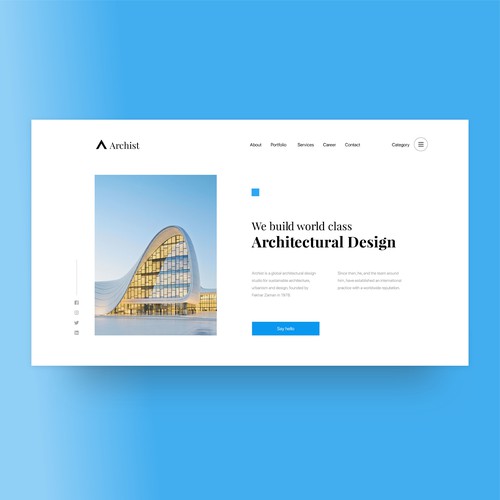 Website design project
