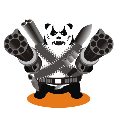 "Panda" - character design for online store