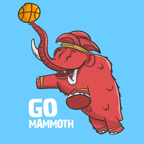 Go Mammoth illustration