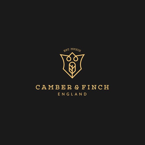 Minimal and luxurious logo design
