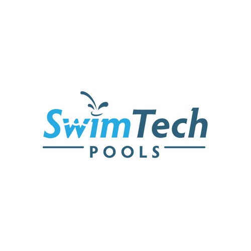 Create a modern fun logo/business card design for a topnotch Pool company!