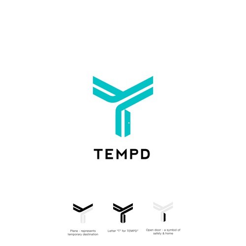 Temporary Home Logo Design