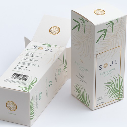 Soul CBD Oil Peppermint  drops