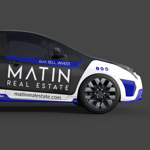 Car wrap - Real estate company