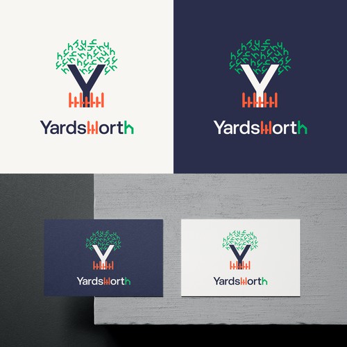 "YardsWorth" logotype