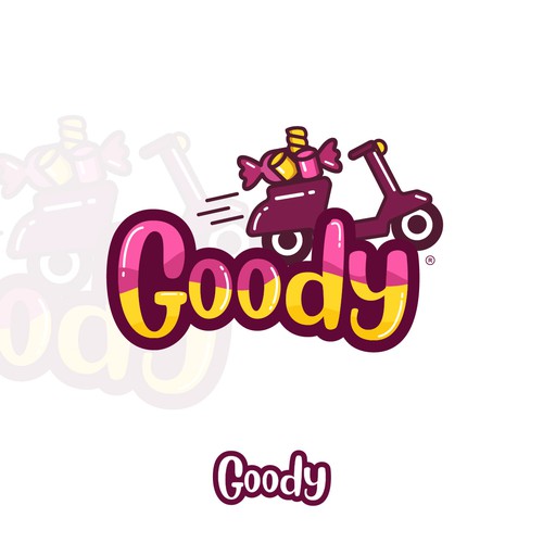 Colourful logo design for Goddy