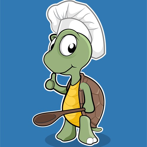 turtlle mascot for We need a cute turtle/tortoise to represent our brand