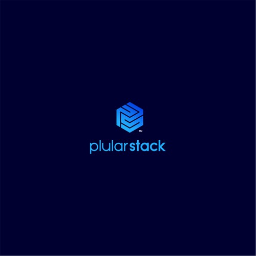 PlurarStack logo design