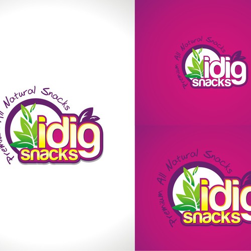 logo for I DIG SNACKS
