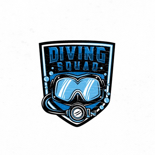 Bold logo for Scuba Diving website.