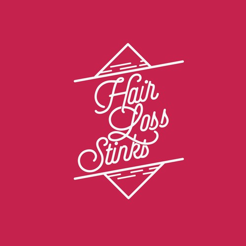 Please help us create an awesome logo for, "Hair Loss Stinks"