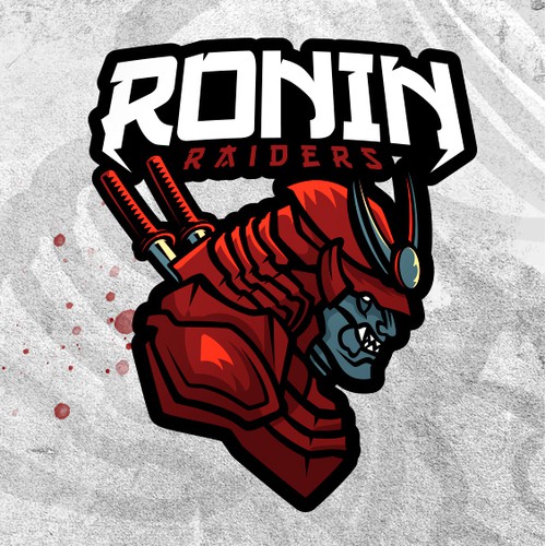 Ronin Raiders (Mascot logo)