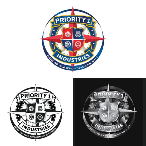 Priority 1 logo 