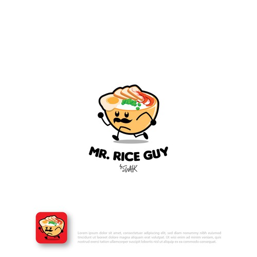 Logo for Mr. Rice Guy