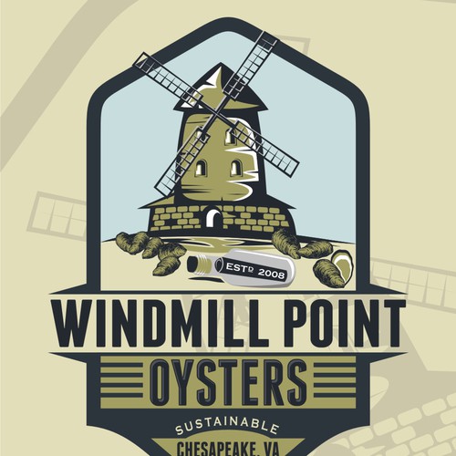 logo for Windmill Point Oysters, LLC