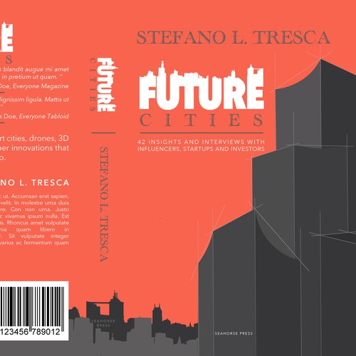 Book Cover Concept for Future Cities