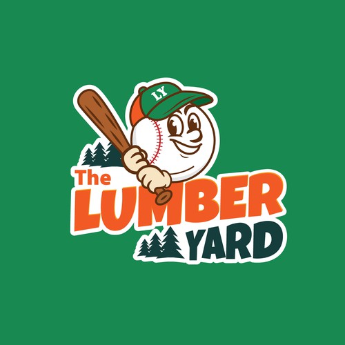 Mascot Logo for The Lumber Yard
