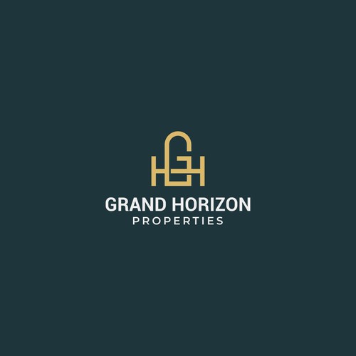 Logo concept for Grand Horizon Properties