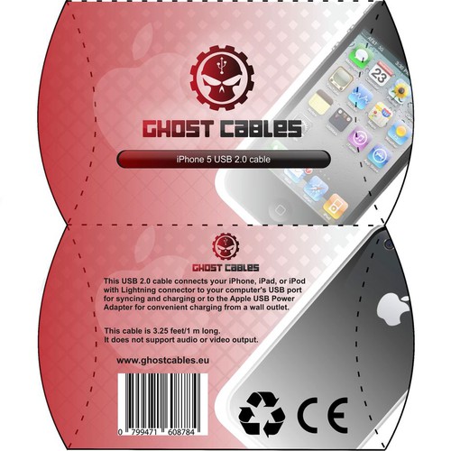 Ghost Cables product packaging