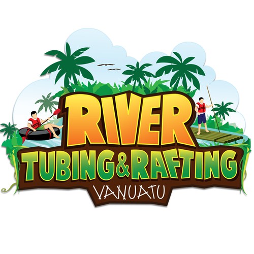 Create the next logo for River Tubing & Rafting Vanuatu