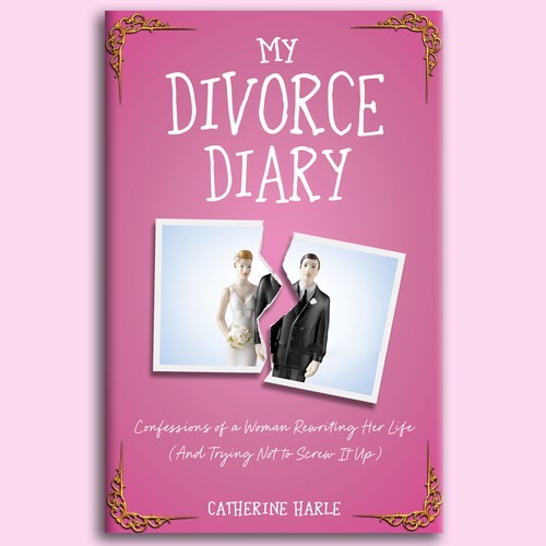 Playful cover for Divorce Memoir