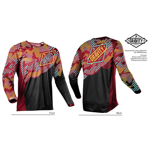 Jersey Design to Gravity Clothing