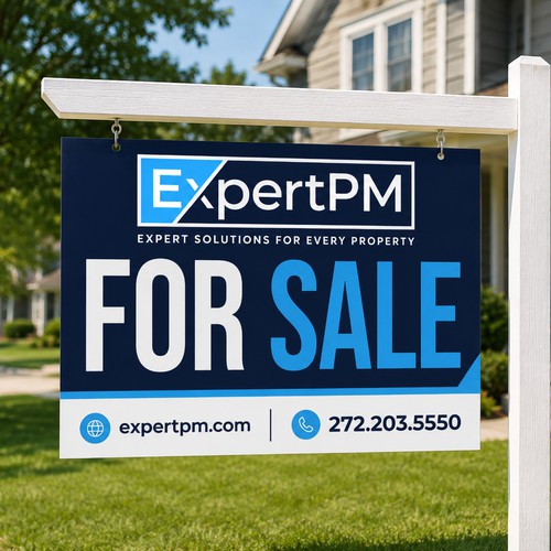 For Sale Yard Sign Design