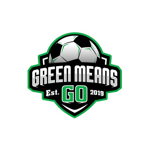 Soccer crest logo