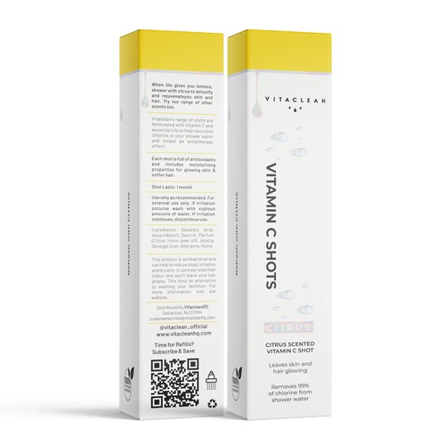 Vitamin Shower Inserts