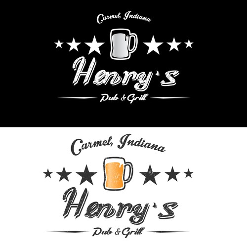 Logo Contest Entry Henry's Pub & Grill