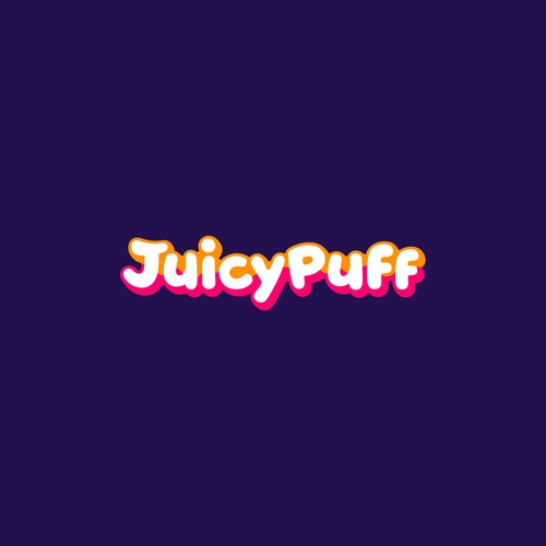 Simple & eye-catching logo for Juicy Puff