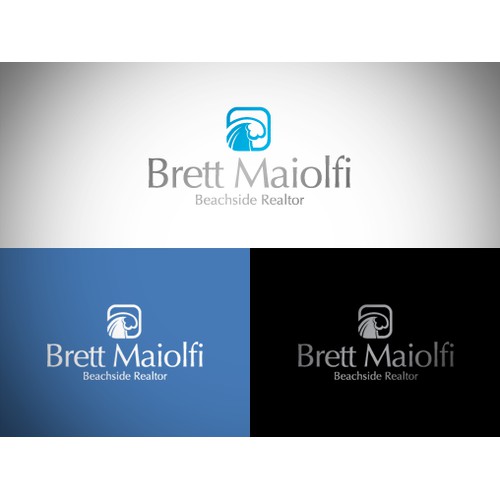 Create a logo for a real estate agent who targets beach homes!