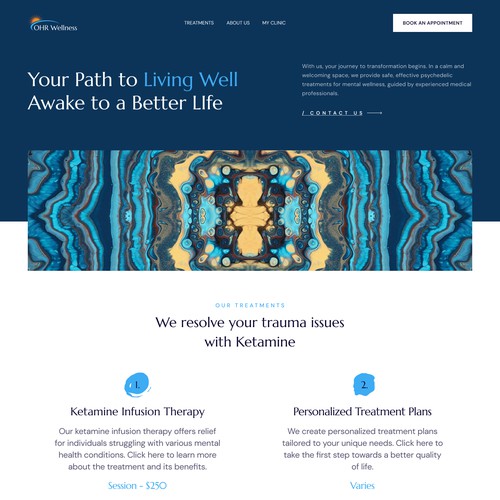 Website Design for Wellness Clinic