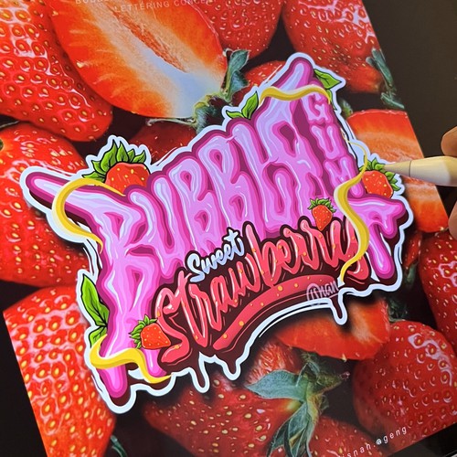 BUBBLE GUM SWEET STRAWBERRY