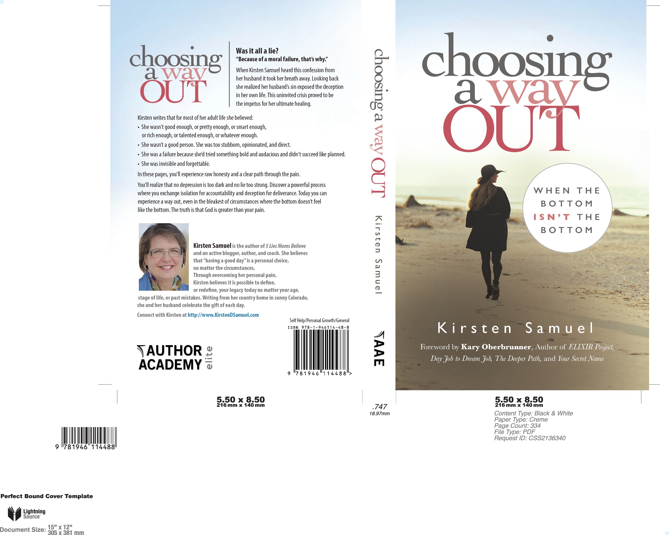 Create a non-fiction book cover with the potential for follow up paid projects