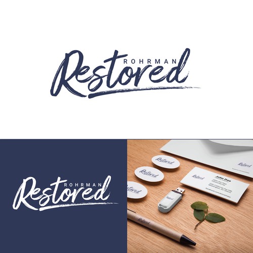 Restored Logo Design