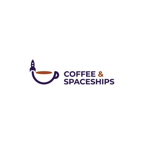 Logo design for Coffee & Spaceships