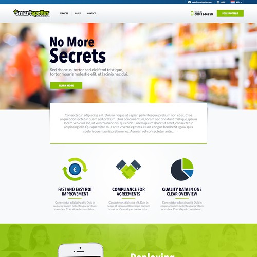 SmartSpotter: conventional breaking crowdsourcing platform (global retail)