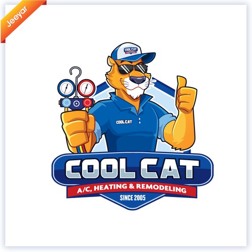 Cool Cat AC, Heating & Remodeling LOGO
