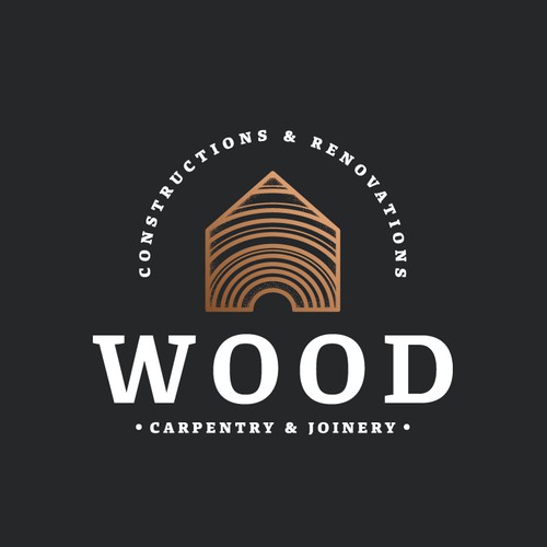 Sophisticated and unique logo for construction and renovation firm.