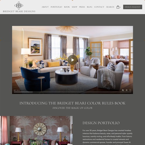Interior Designer E-Commerce Website