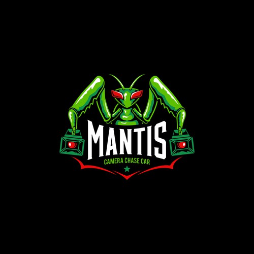 Illustration logo concept for MANTIS