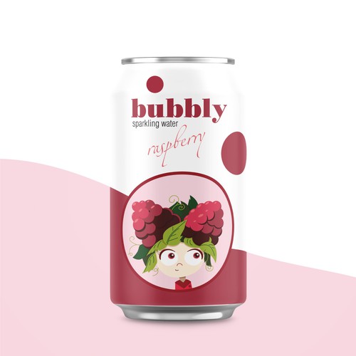 Packaging design for sparkling drink