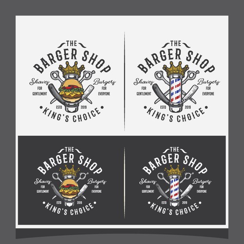 the Bargershop logo design