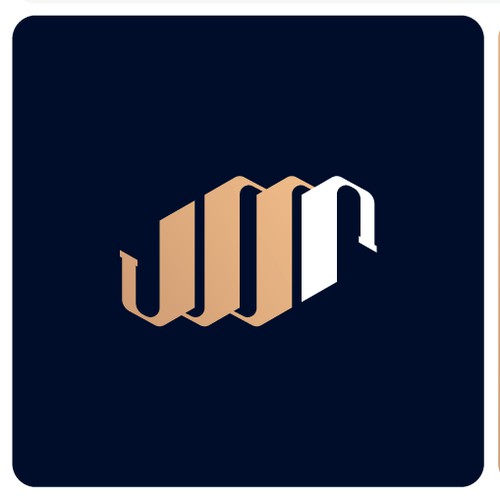 Ambigram W and R Logo